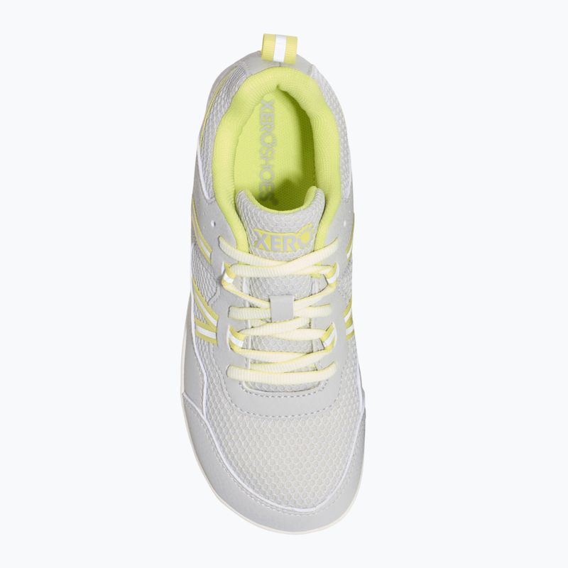 Dětské barefoot boty Xero Shoes Prio lunar rock/sunny lime 6