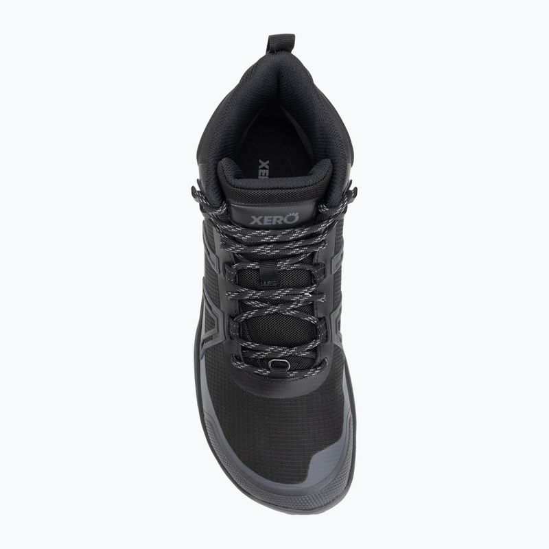 Pánské barefoot boty Xero Shoes Scrambler Trail Mid WP černé/asfaltové 5