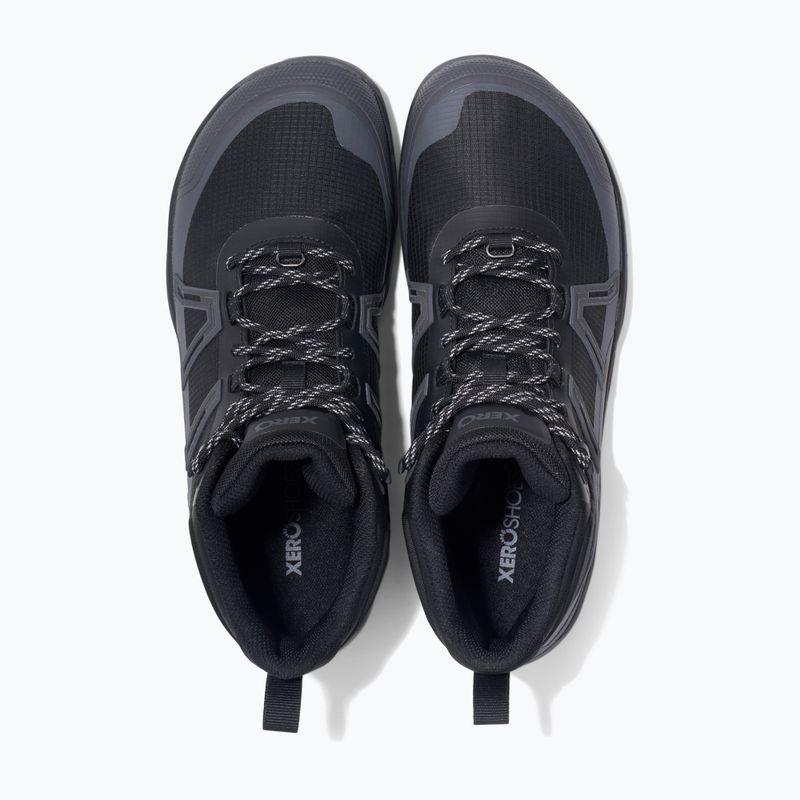 Pánské barefoot boty Xero Shoes Scrambler Trail Mid WP černé/asfaltové 12
