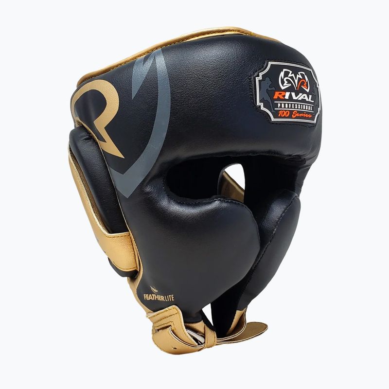 Boxerská helma Rival RHG100 Professional Headgear black/gold 7