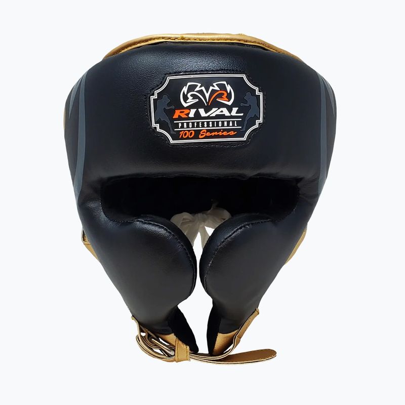 Boxerská helma Rival RHG100 Professional Headgear black/gold 8