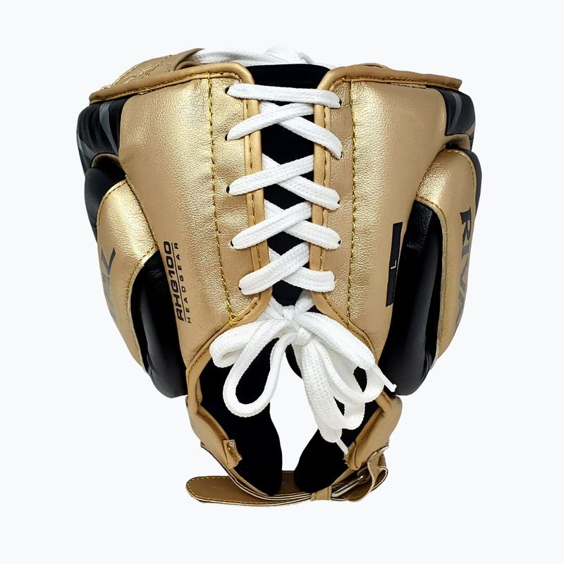 Boxerská helma Rival RHG100 Professional Headgear black/gold 9