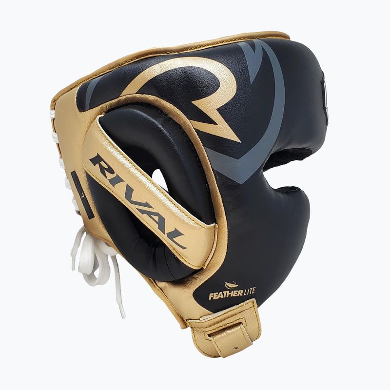 Boxerská helma Rival RHG100 Professional Headgear black/gold 10