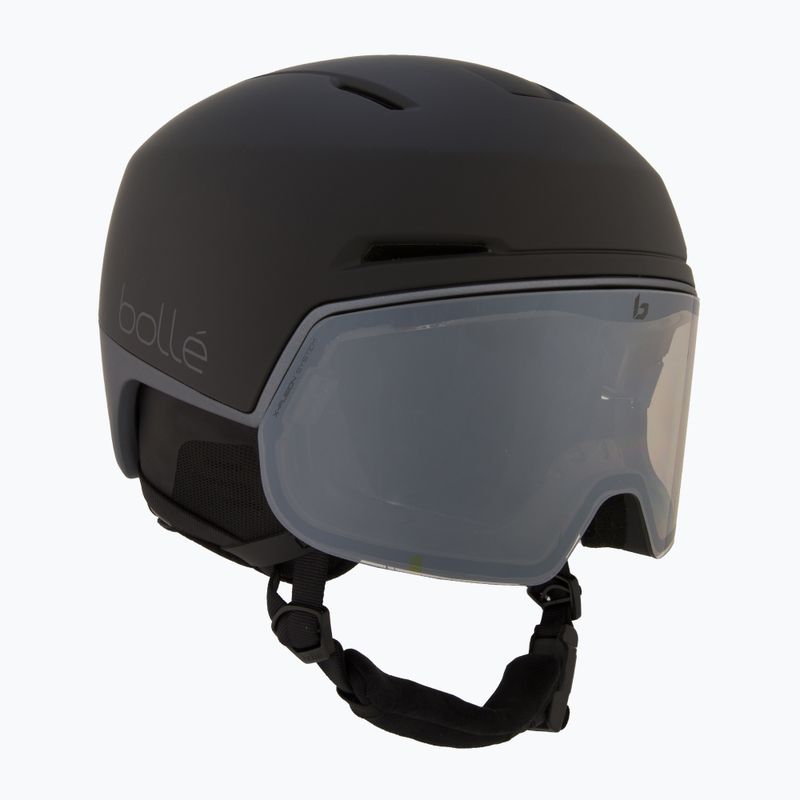 Lyžařská helma Bollé X-Fusion black/steal matte/photochromic gun