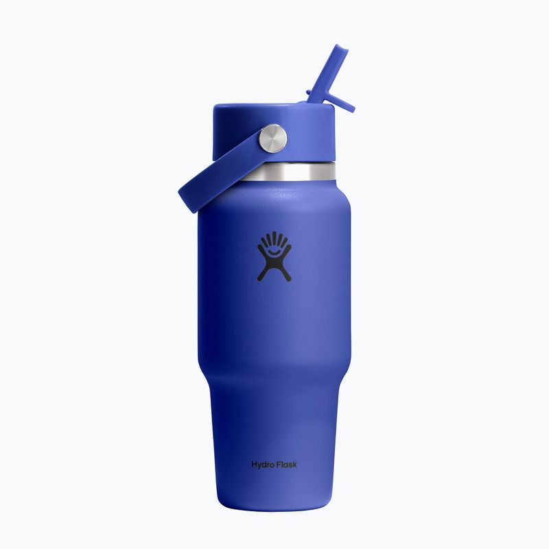 Termoska Hydro Flask Wide Flex Straw Travel 621 ml Capri Blue
