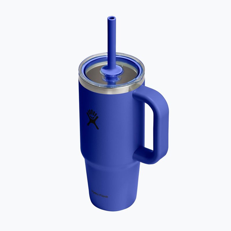 Hrnek Hydro Flask Travel Tumbler Clear Lid 710 ml capri blue 3
