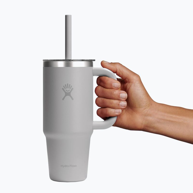 Hrnek Hydro Flask Travel Tumbler Clear Lid 710 ml birch 5