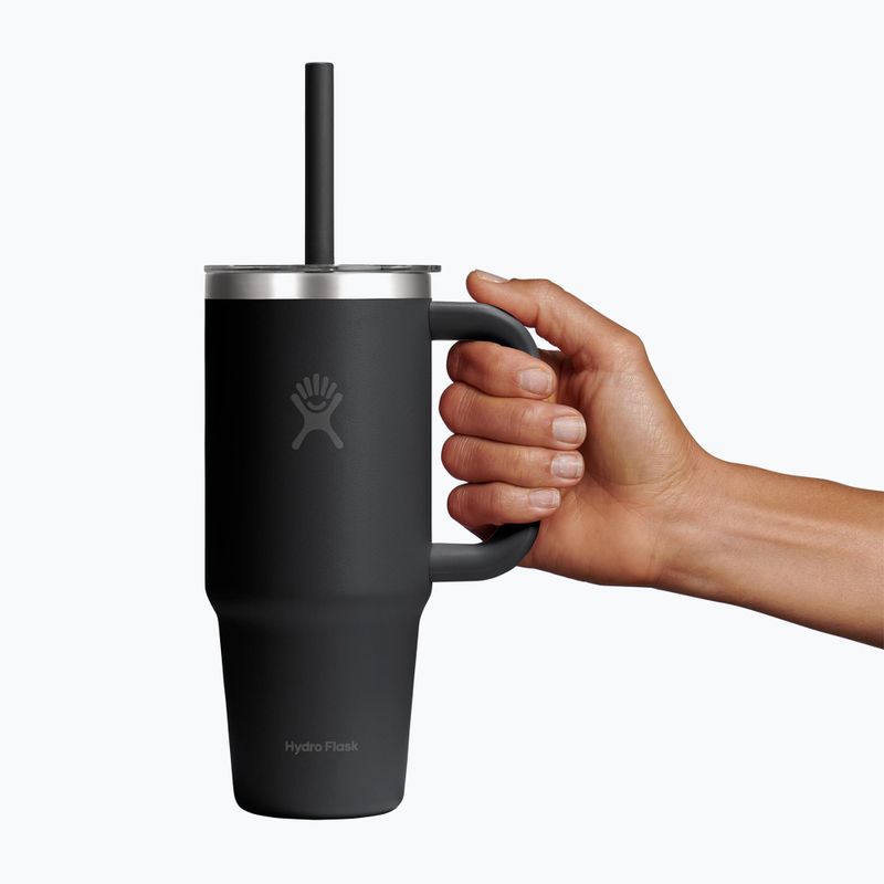 Hrnek Hydro Flask Travel Tumbler Clear Lid 710 ml black 5