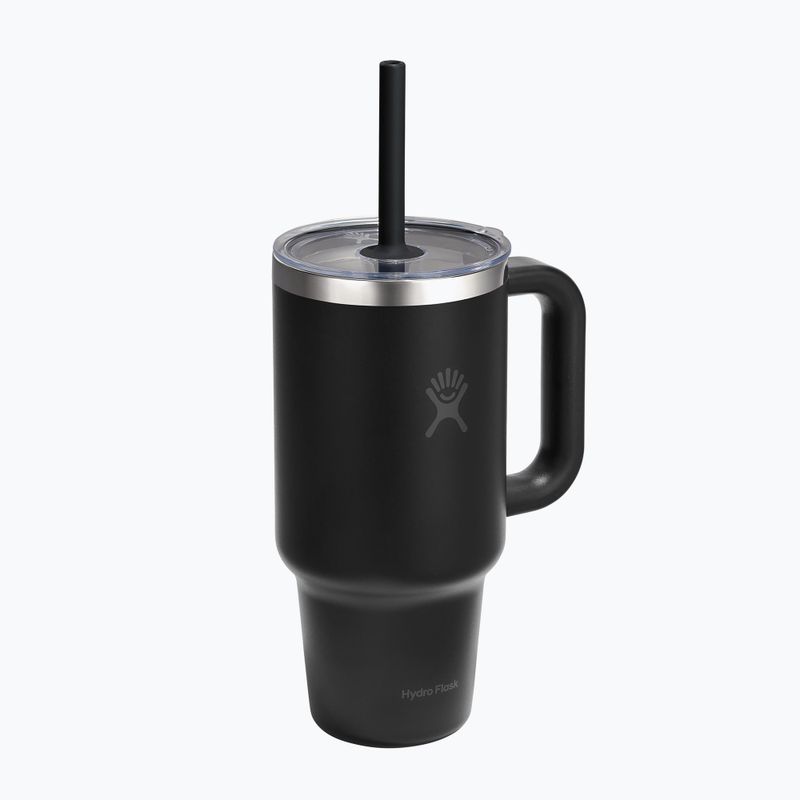 Termohrnek Hydro Flask Travel Tumbler Clear Lid black 2