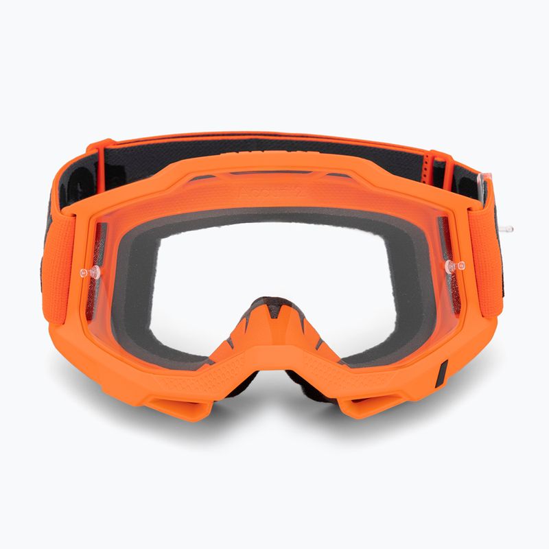 Cyklistické brýle  100% Accuri 2 50221-101-05 orange/clear 2