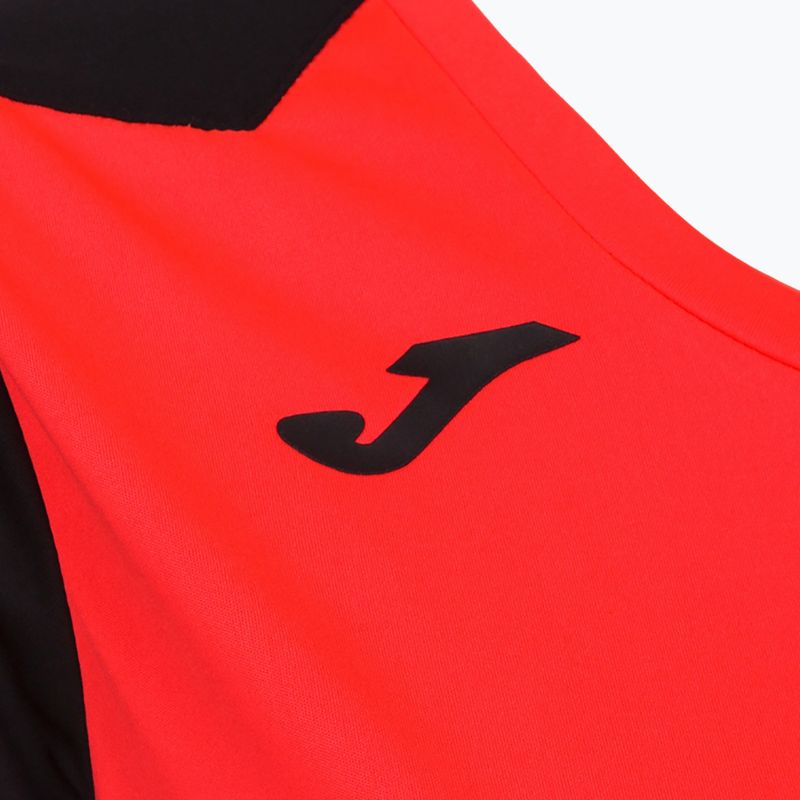 Dámské běžecké tričko Joma Record II fluor coral/black 9