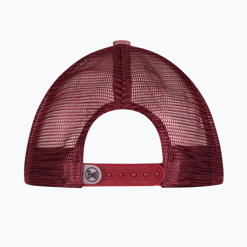 Kšiltovka BUFF Trucker Sykora bordovo-hnědá 125365.632.30.00 7
