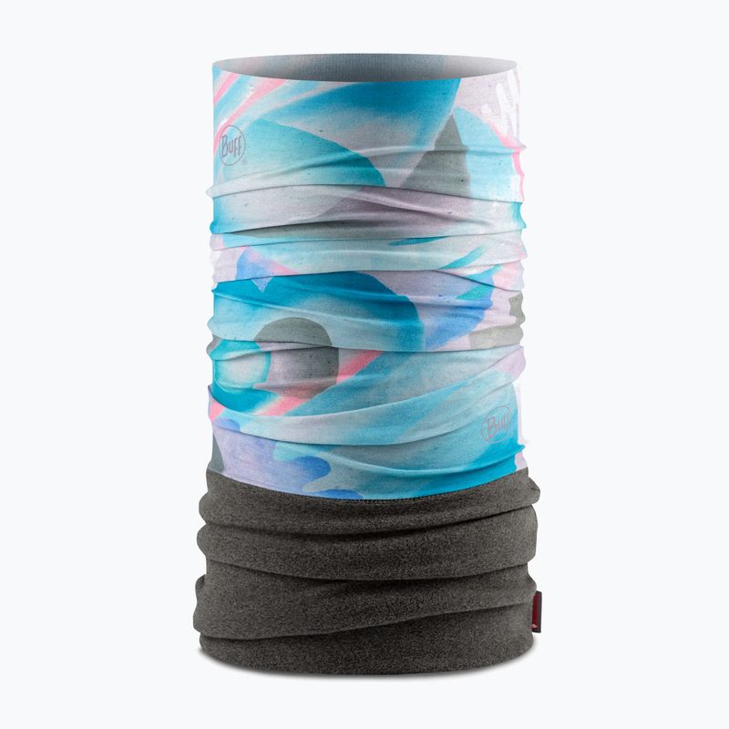 Dětský multifunkční šátek BUFF Polar blue/white multicolor