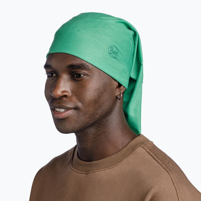 Multifunkční šátek BUFF Coolnet UV solid mint 4