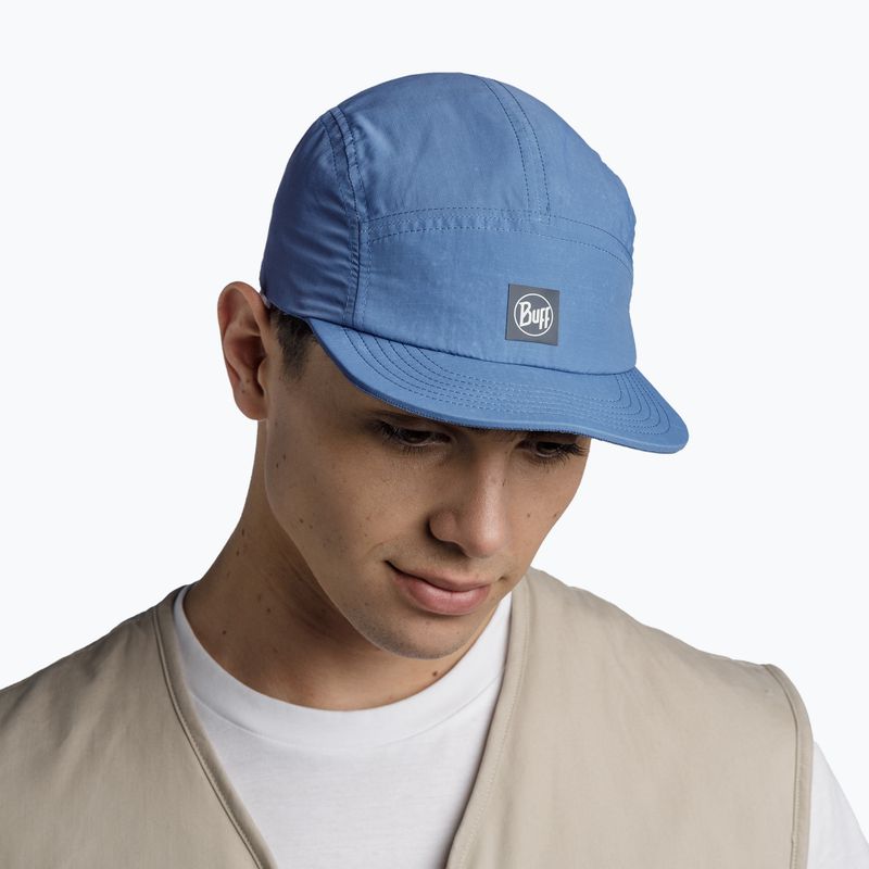 Kšiltovka BUFF 5 Explore Panel slen denim 4