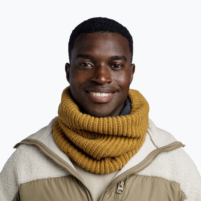 Nákrčník BUFF Knitted & Fleece Jarn ochre 3