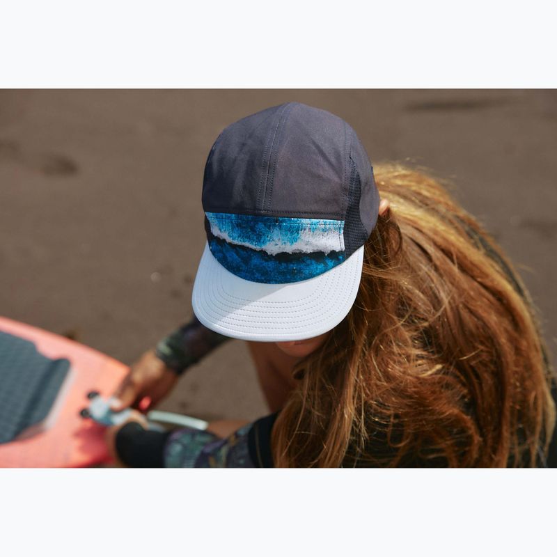 Kšiltovka BUFF 5 Go parley navy panel 6