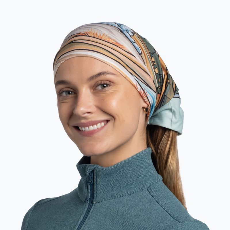 Multifunkční šátek BUFF Coolnet UV yellowstone 5