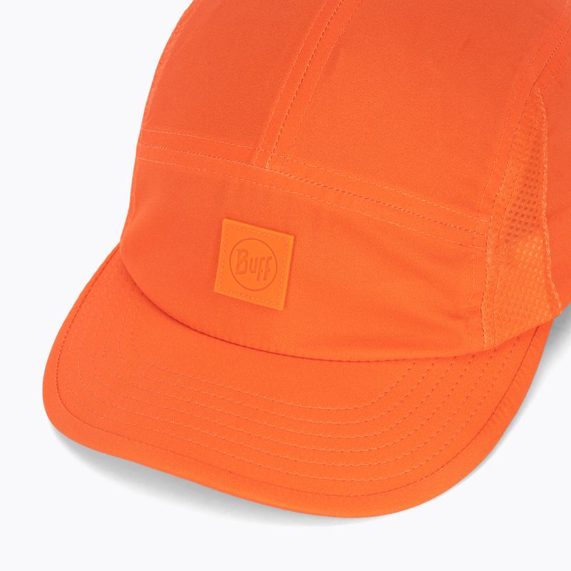 Kšiltovka BUFF 5 Panel Go solid poppy 3