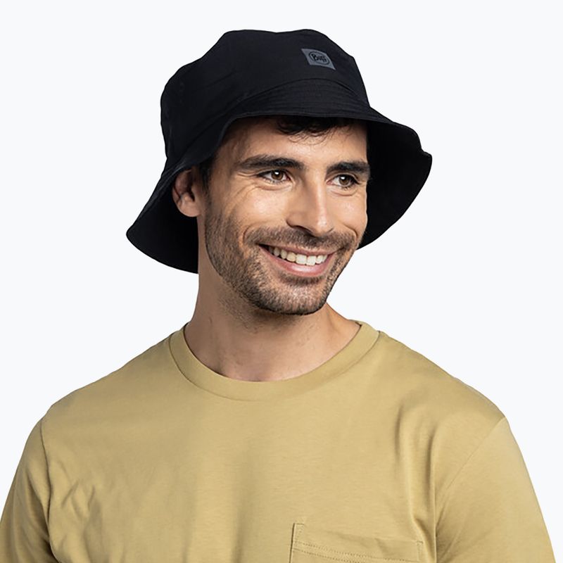 Klobouk BUFF Adventure Bucket Solid black 5