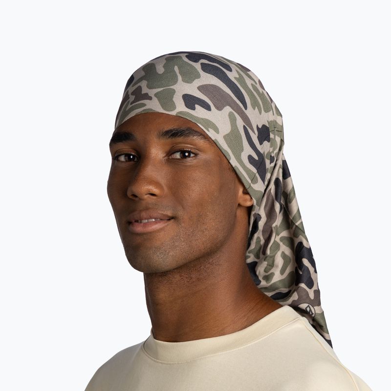 Multifunkční šátek BUFF Coolnet UV blax khaki 4