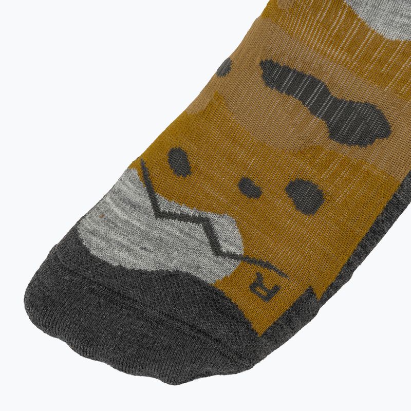 Ponožky BUFF Merino Lightweight Quarter LWQ2 khaki 4