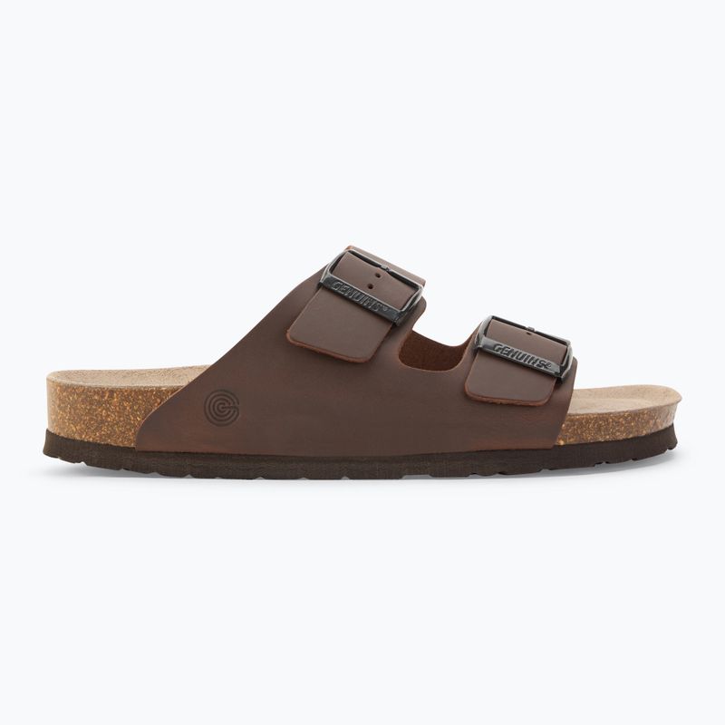 Dámské nazouváky  Genuins Hawaii Oiled Leather habana 2