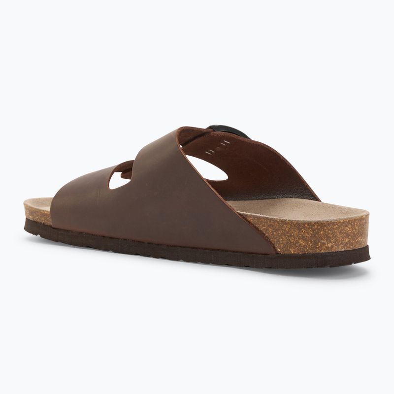 Dámské nazouváky  Genuins Hawaii Oiled Leather habana 3
