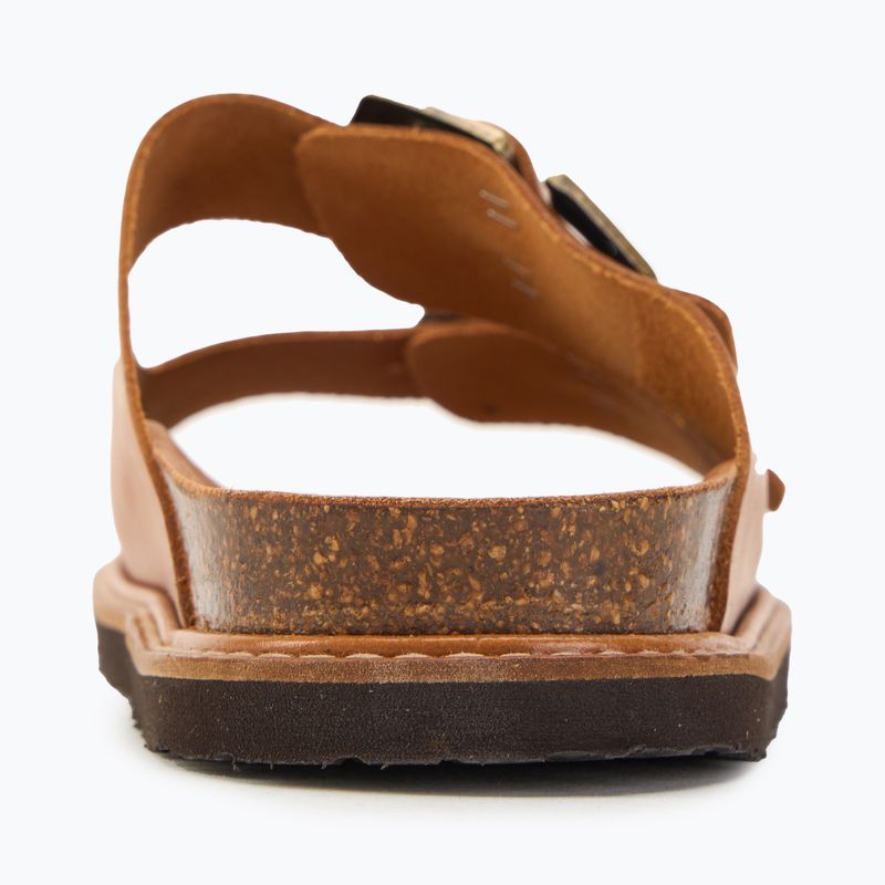 Dámské nazouváky Genuins Galia Leather Dress camel 6