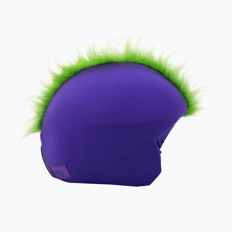 Návlek na helmu Coolcasc Green Mohican 4