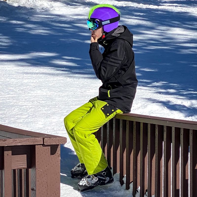 Návlek na helmu Coolcasc Green Mohican 9