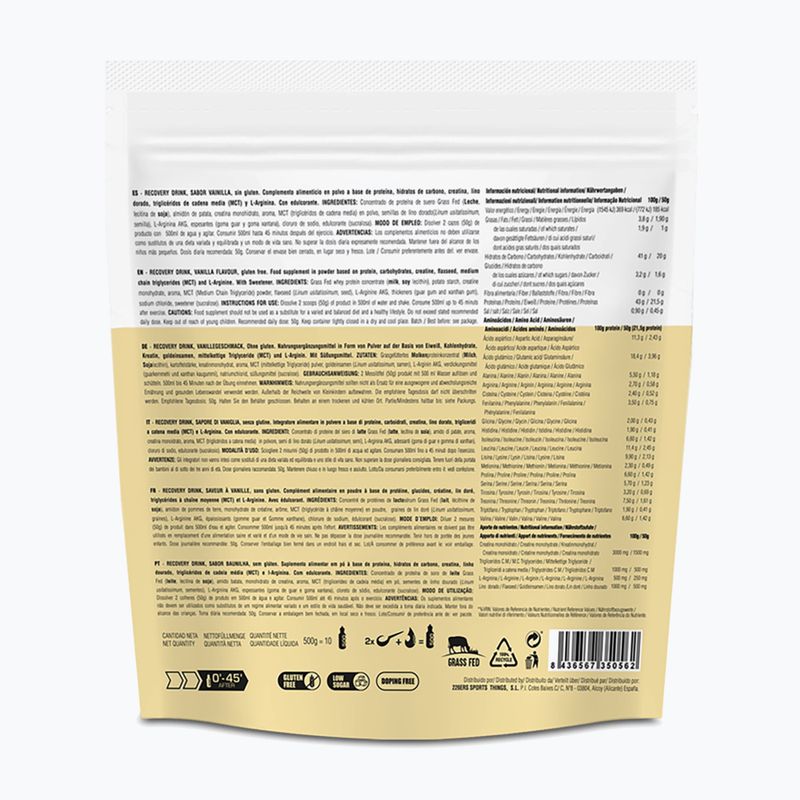 Regenerační nápoj 226ERS Recovery Drink 0,5 kg vanilka 2