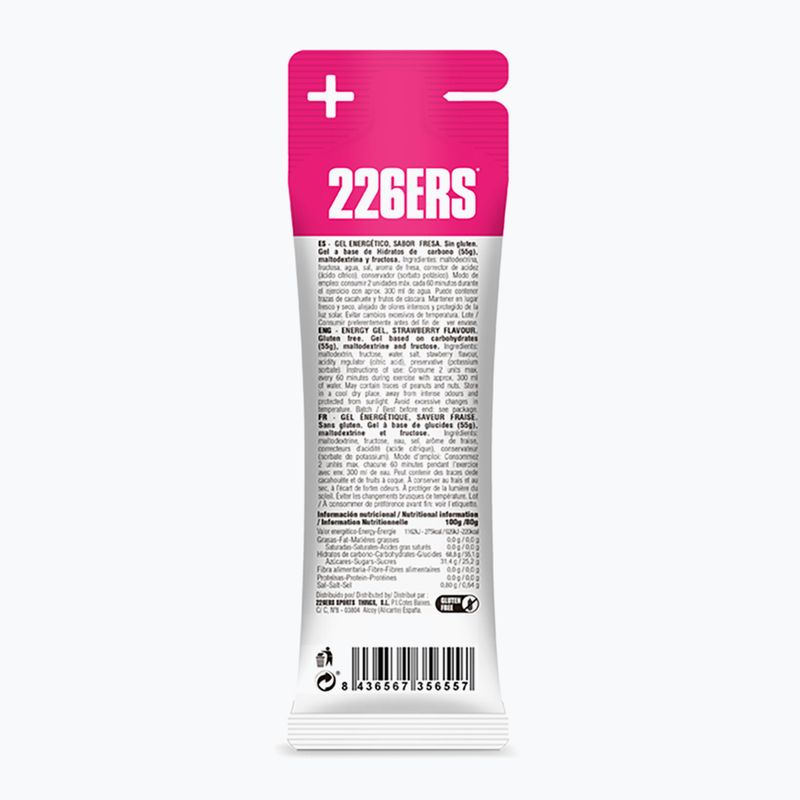 Energetický gel 226ERS High Fructose 80 g jahoda 2