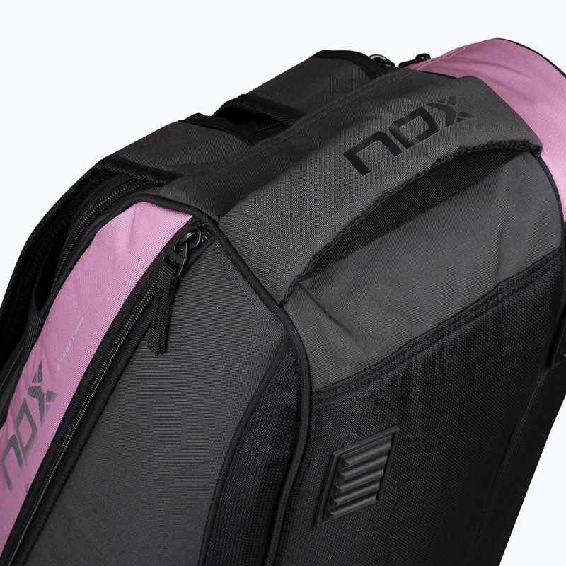 Taška na rakety NOX Street Series bag 45 l grey/pink 10