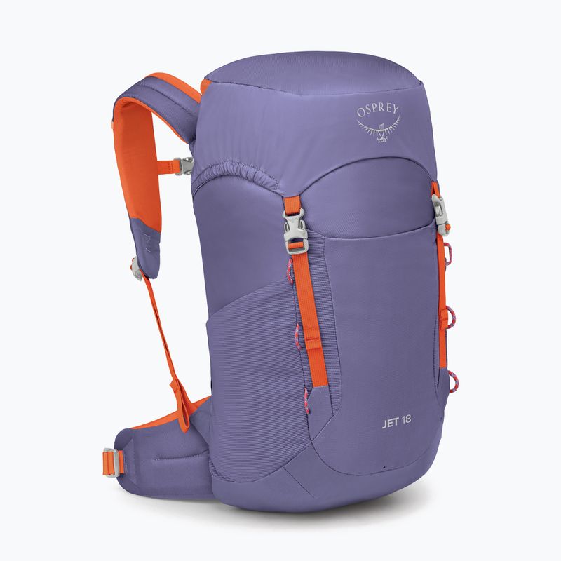 Dětský turistický batoh Osprey Jet 18 l euphoria purple/ mars orange 2