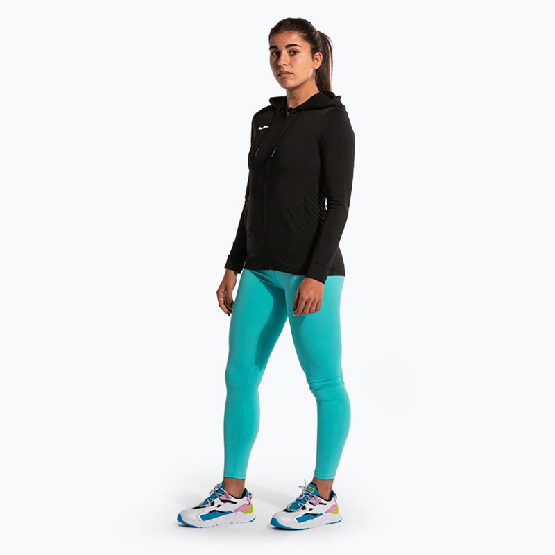 Dámská tenisová mikina Joma Sculpture II Zip-Up Hoodie black 2