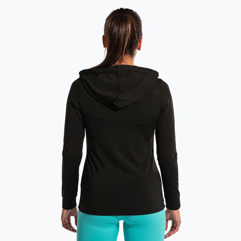 Dámská tenisová mikina Joma Sculpture II Zip-Up Hoodie black 3