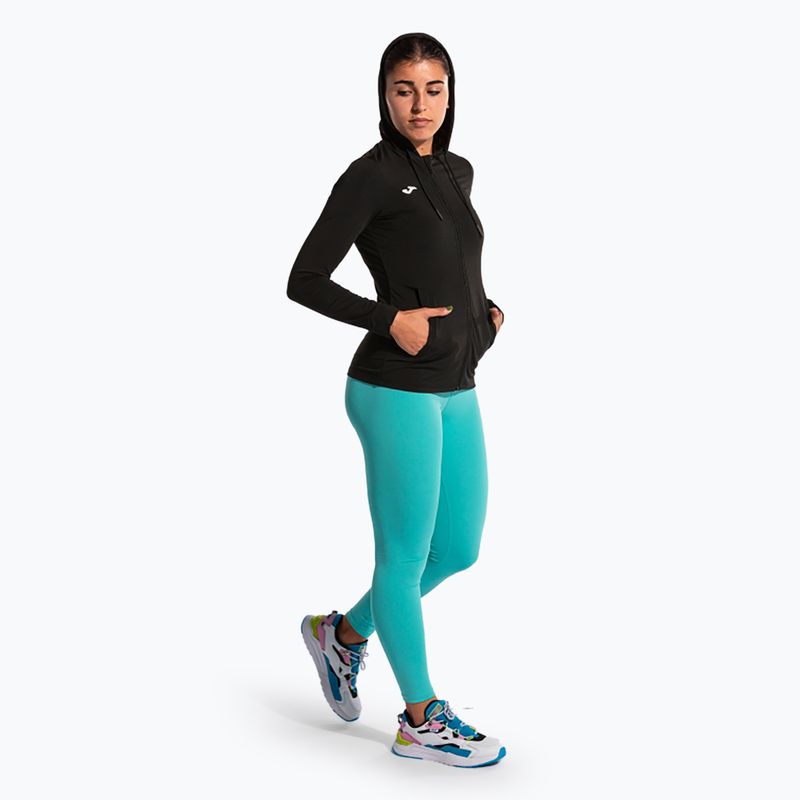 Dámská tenisová mikina Joma Sculpture II Zip-Up Hoodie black 9