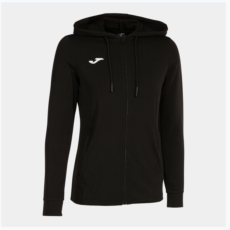 Dámská tenisová mikina Joma Sculpture II Zip-Up Hoodie black 10