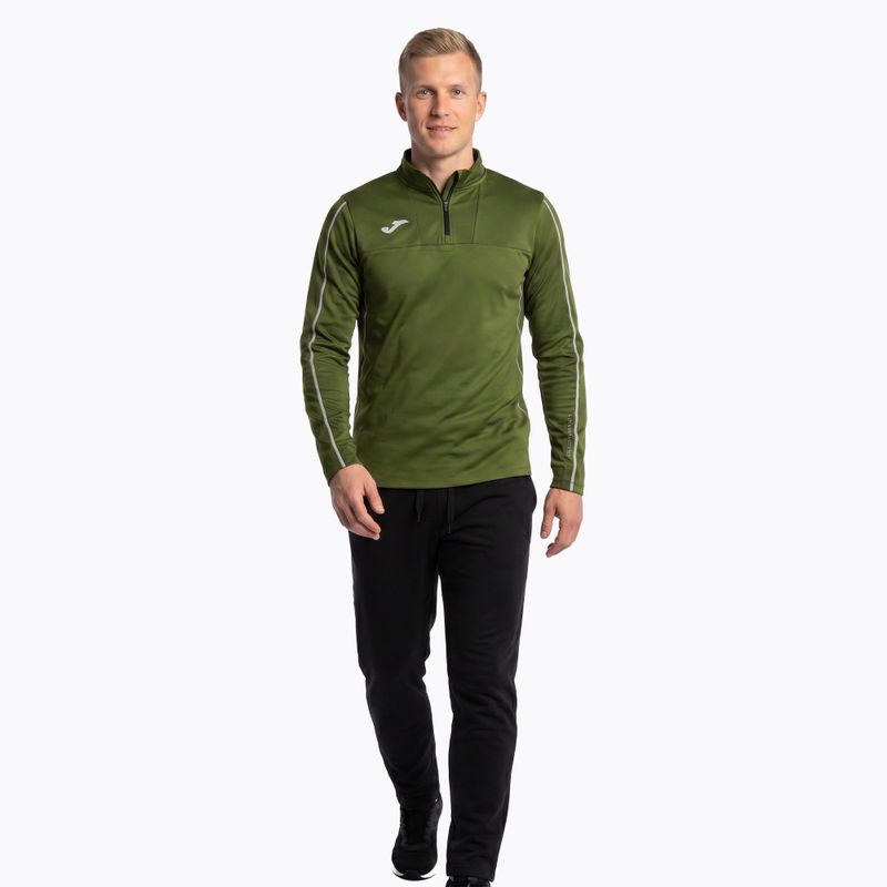 Pánská běžecká mikina Joma R-Trail Nature khaki  2