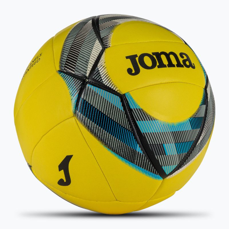 Fotbalový míč Joma Evolution III yellow/black/blue velikost 5 2