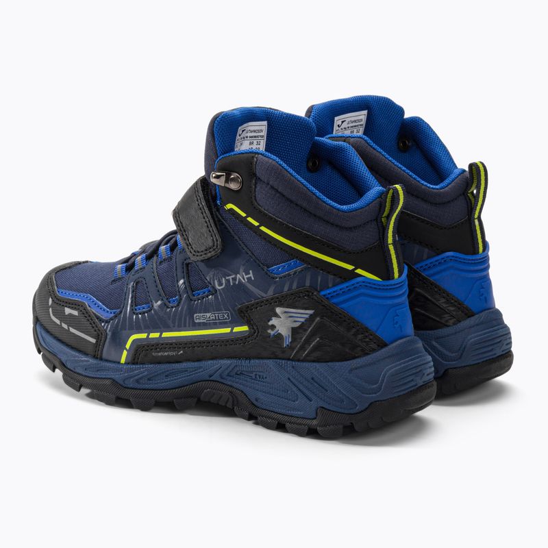 Joma J.Utah Jr 2303 navy royal dětské trekové boty 4