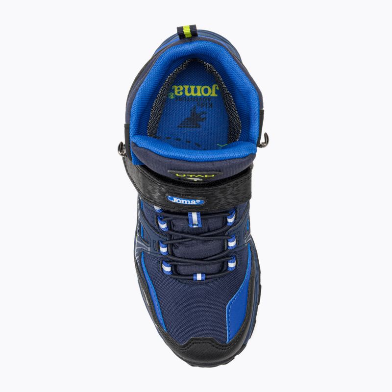 Joma J.Utah Jr 2303 navy royal dětské trekové boty 7
