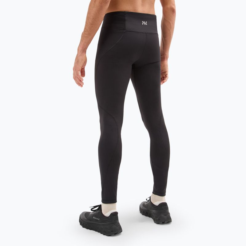 Pánské běžecké legíny NNormal Active black 3