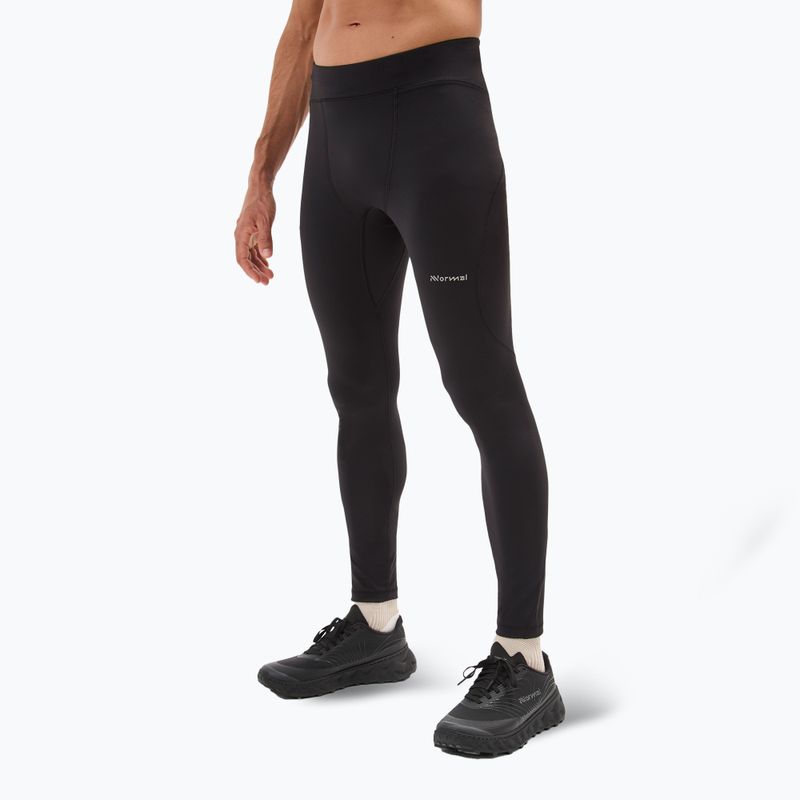 Pánské běžecké legíny NNormal Active black 4