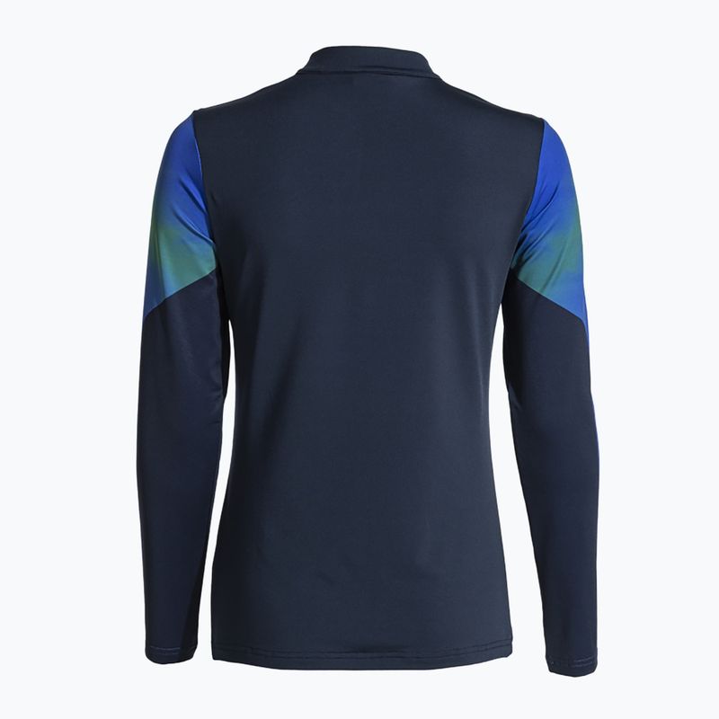 Dámská běžecká mikina Joma Elite XI navy/fluor green 5