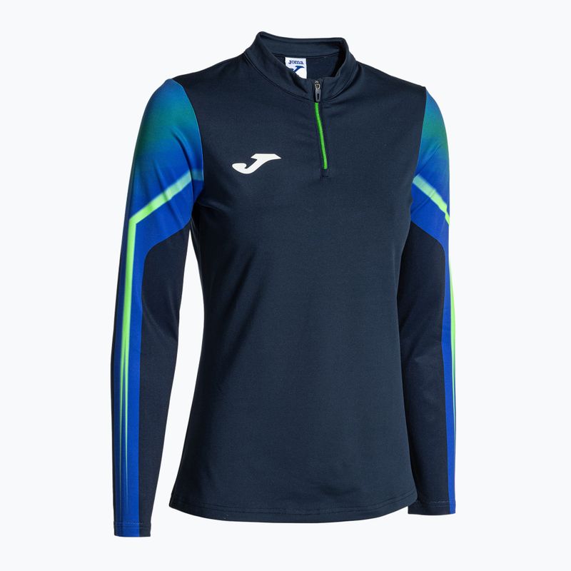 Dámská běžecká mikina Joma Elite XI navy/fluor green 6