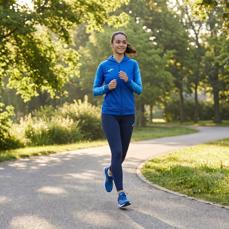 Dámská běžecká mikina Joma Elite XI Hoodie royal 12