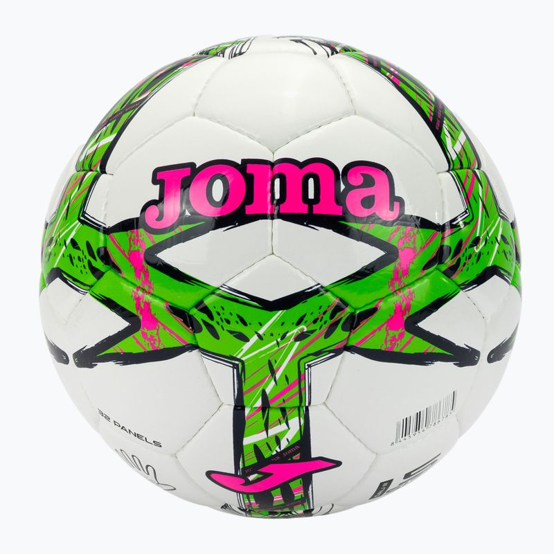 Fotbalový míč Joma Dali III green fluor/pink/navy velikost  3 4