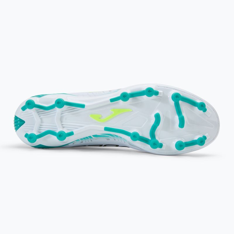 Pánské kopačky Joma Evolution FG white/turquoise 4